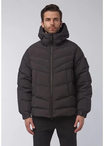 Пуховик ACCROSS черный