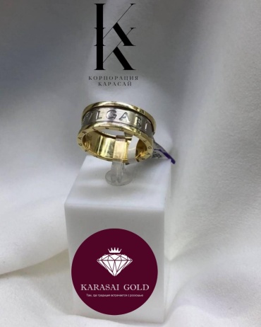 Золото Корпорация Карасай JK-01-14607 размер регулируемый вес 4.16 г золото, без вставок