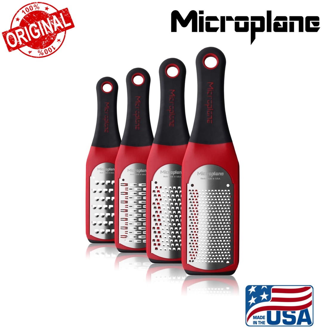 MICROPLANE терка USA Artisan Red, нерж.сталь