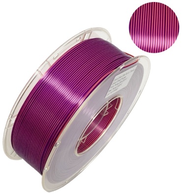 PLA Silk 1.75 мм 1 кг разноцветный