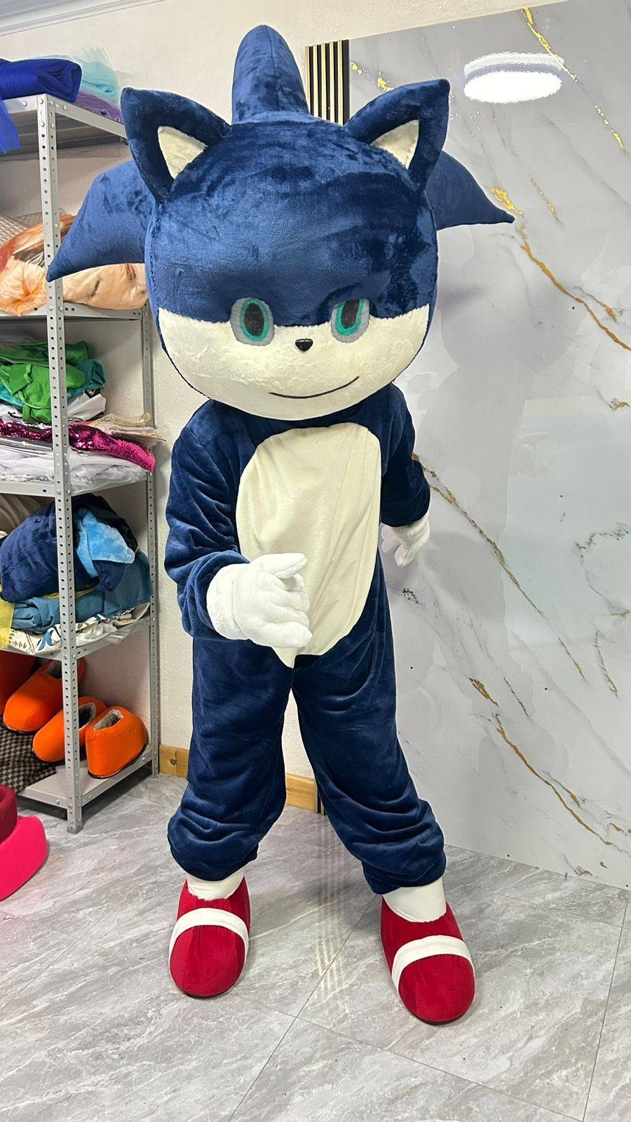 Карнавальный костюм Костюм СОНИК синий