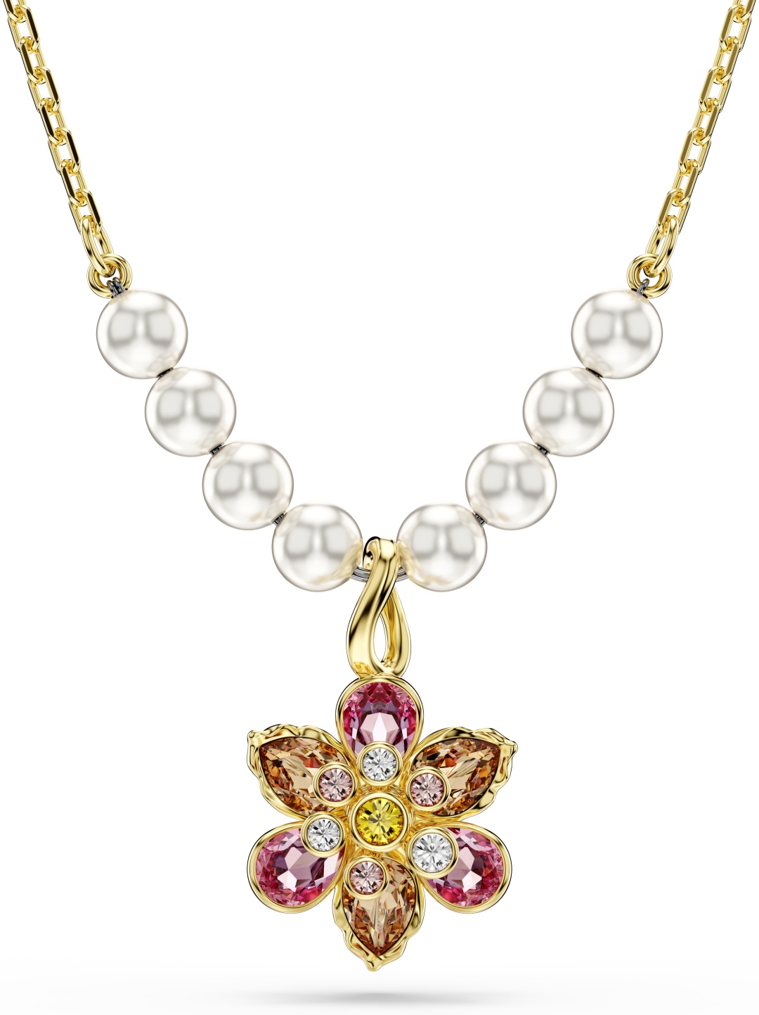 Подвеска Swarovski ювелирный сплав, кристаллы Swarovski