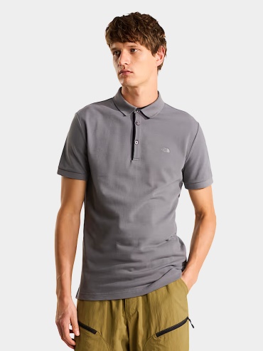 Поло The North Face серый