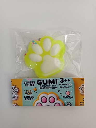 Игрушка-мялка GUMI 238923523 желтый