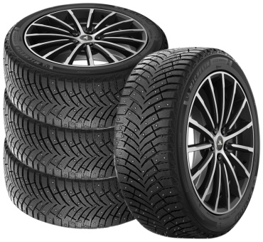 MICHELIN X-ICE NORTH 4 SUV MI 235/65 R18 110 T с шипами + бесплатный шиномонтаж