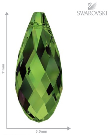 Подвеска Angelica Fashion горный хрусталь, кристаллы Swarovski