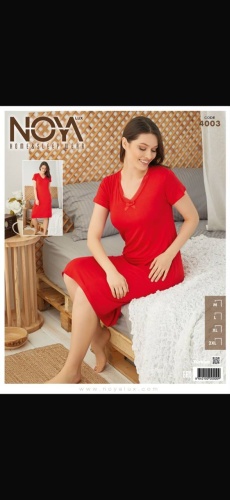 Ночная сорочка Noya Lux красный