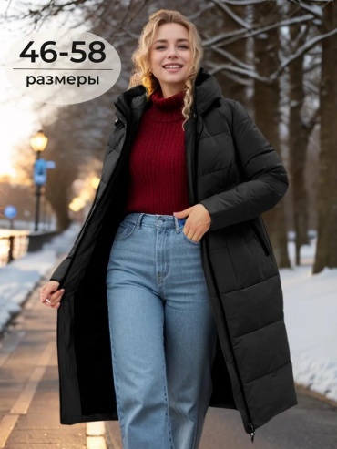 Пуховик VASHLOOK черный
