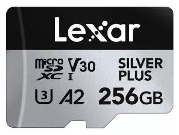 Карта памяти Lexar Silver Plus UHS-1 V30 LMSSIPL256G-BNANG 256 Гб
