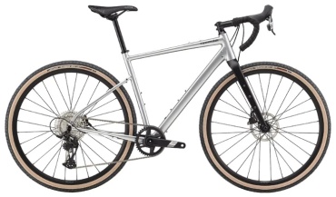 Велосипед Cannondale Topstone AL Apex 1 L 2025 22 дюйма серебристый