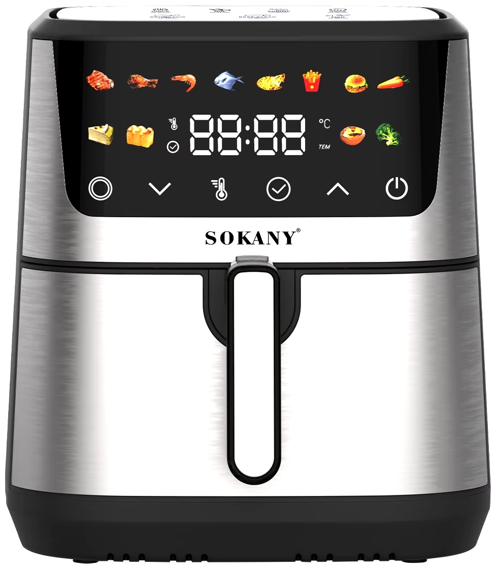 Аэрогриль SOKANY SK-10066 9.5 л серый