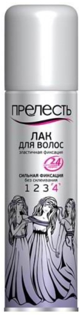Прелесть без склеивания лак сильная фиксация 160 мл
