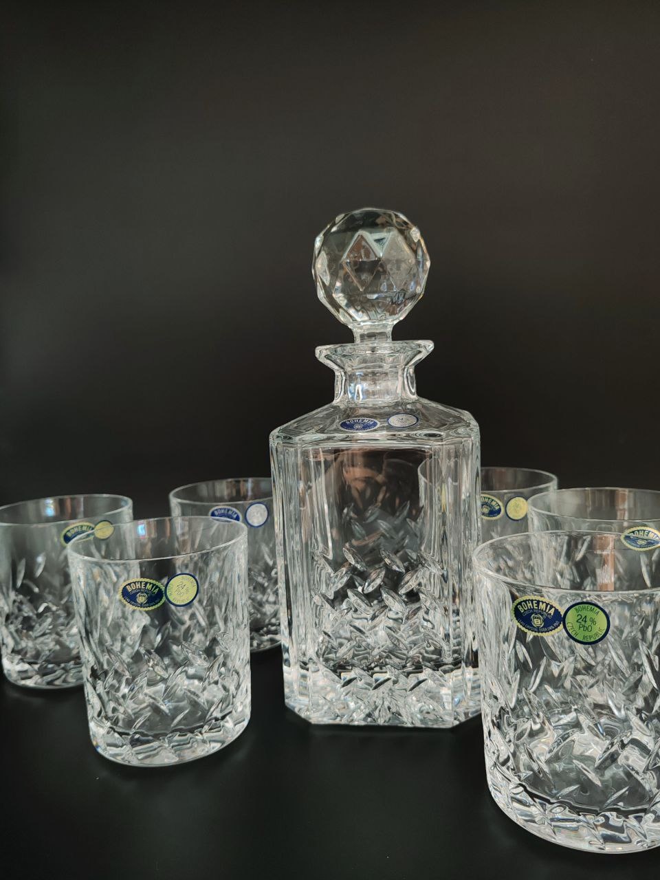 Набор CRYSTAL BOHEMIA 0.5 л, хрусталь
