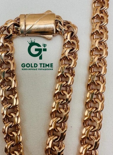 GOLD TIME 506319179 длина 55 см, вес 33.5 г золото, плетение бисмарк