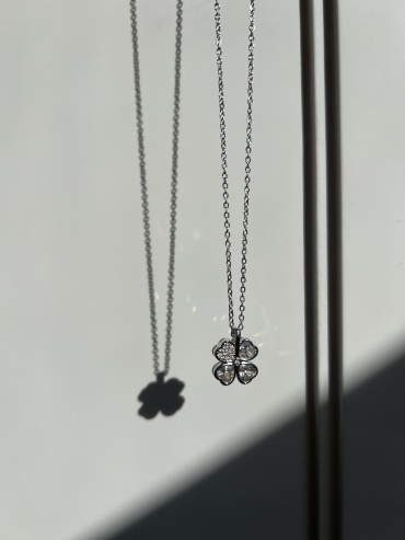 Stainless Steel длина 46 см бижутерный сплав, цирконий