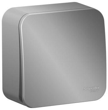 Выключатель клавишный Systeme electric BLNVA106013, алюминий