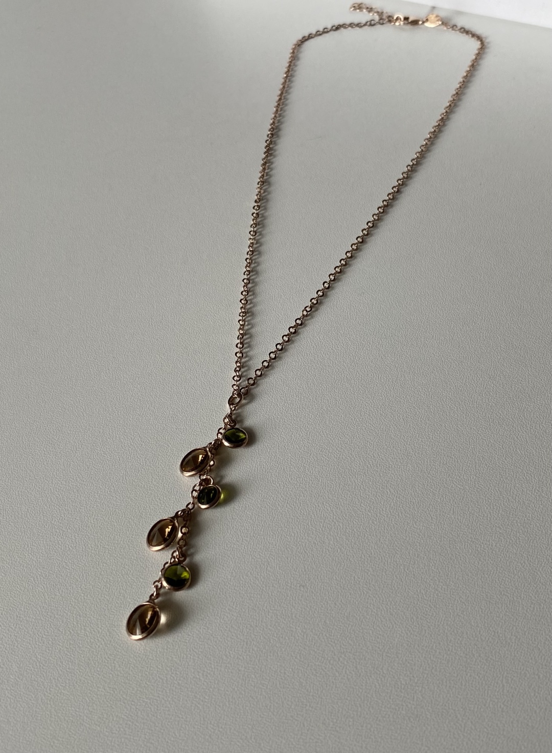Колье Arezzo 152 длина 45 см вес 5.2 г серебро, кристалл Swarovski