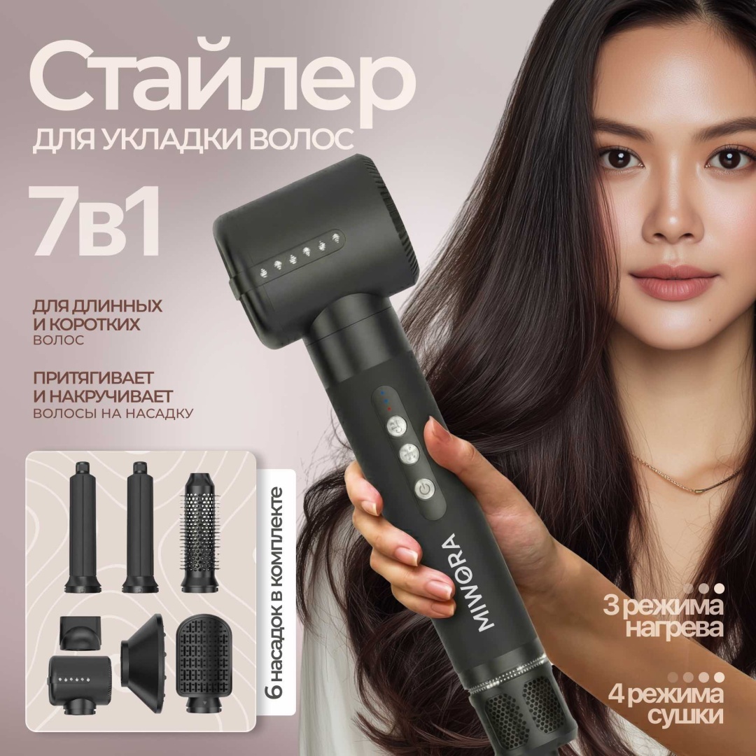 MIWORA MW021 стайлер черный