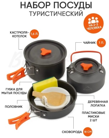 Набор Widesea Набор посуды Widesea 2 шт