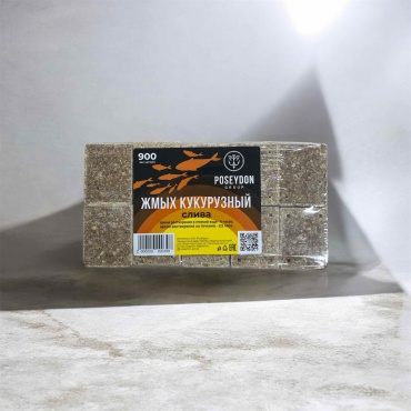 Poseydon Жмых кукурузный Слива 0.9 кг
