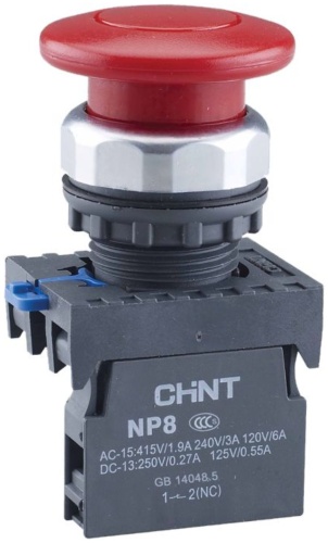 CHINT кнопка 667265, красный