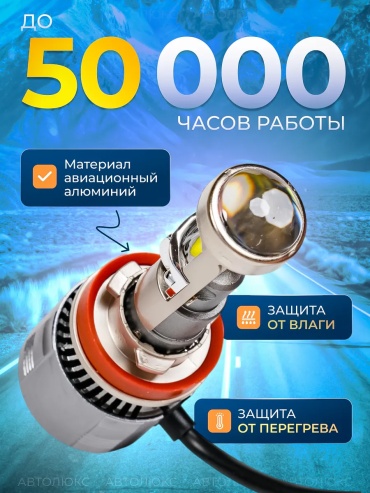 342664404 светодиодная H11, 2 шт
