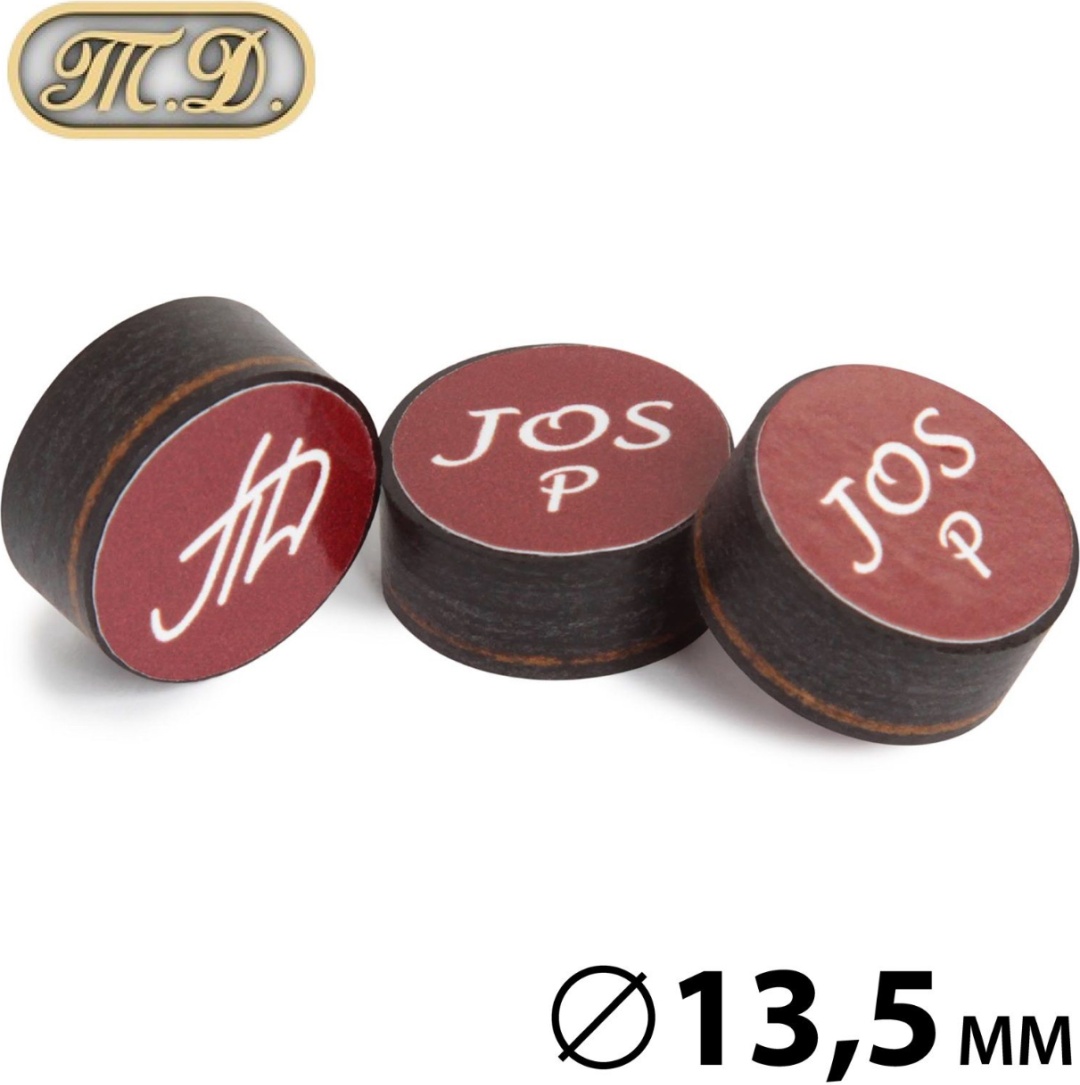 Наклейка для кия Д. Терзяна Jos Pro 13,5мм Hard+ 1 шт