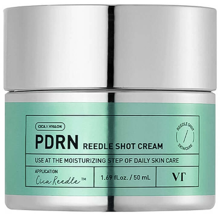 VT Cosmetics крем PDRN Reedle Shot Cream Крем для Упругости Кожи с ПДРН и Микроиглами 50ml для лица 50 мл