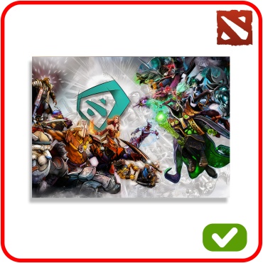 NUTRIX постер DOTA2 42x30 см