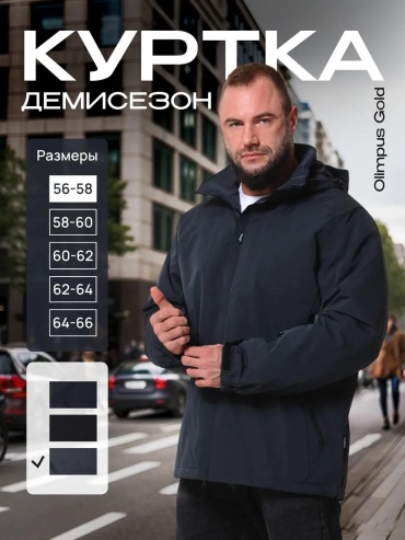 Ветровка черный