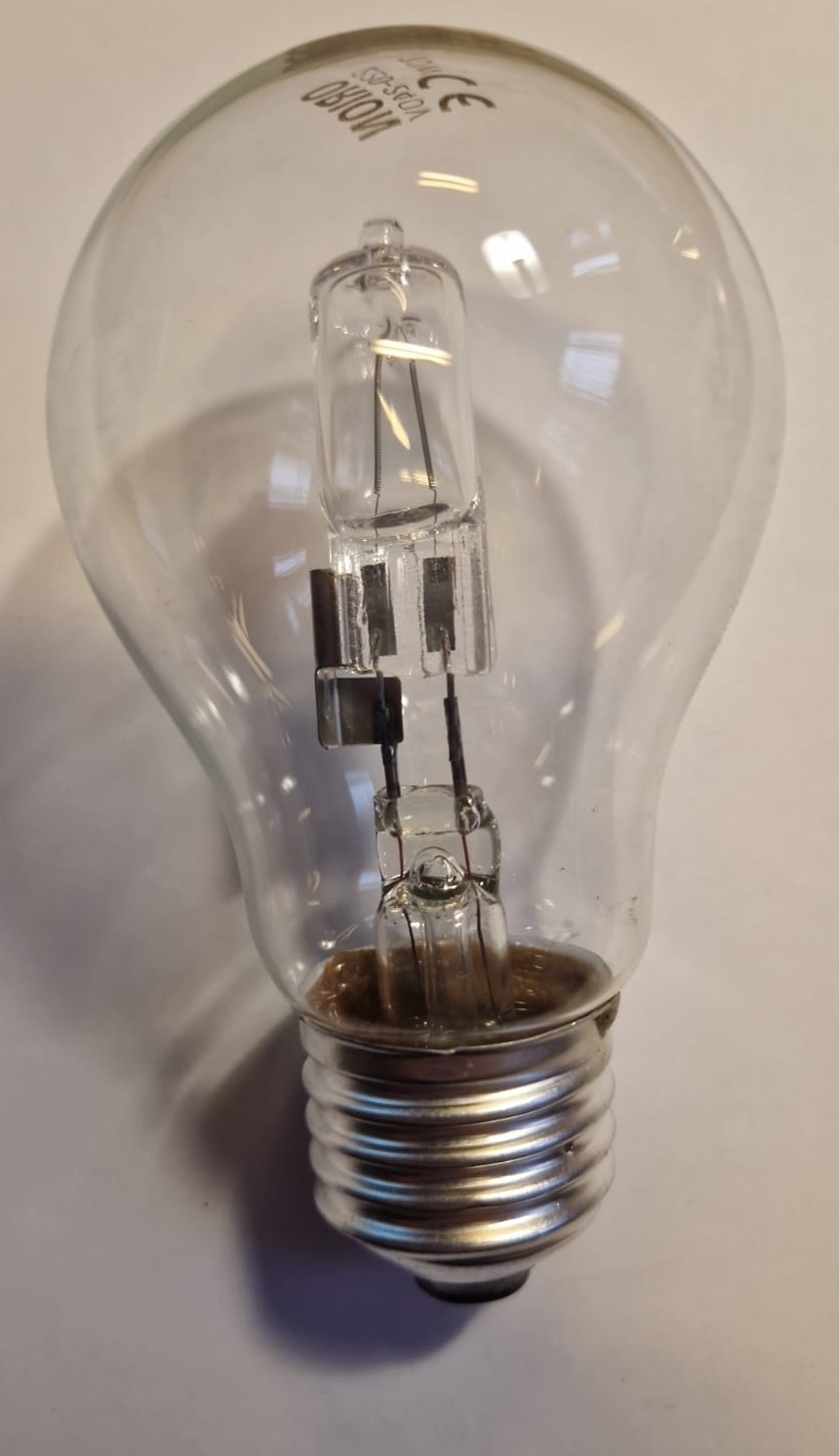Orion 70W E27, галогенная, теплый белый