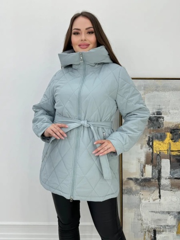Демисезонная куртка голубой