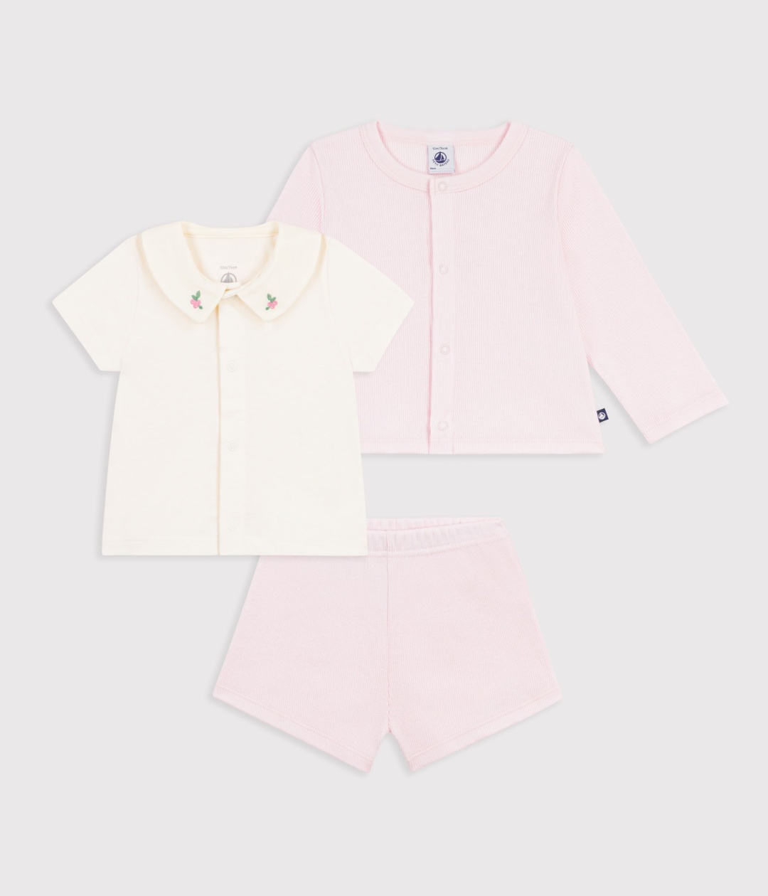 Комплект Petit Bateau розовый
