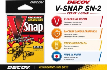 Застежка Decoy SN-2 V Snap #2