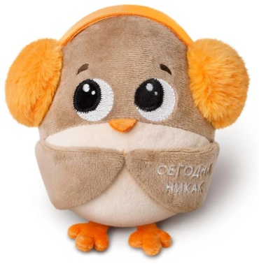 Мягкая игрушка Мякиши Воробушек, 21 см
