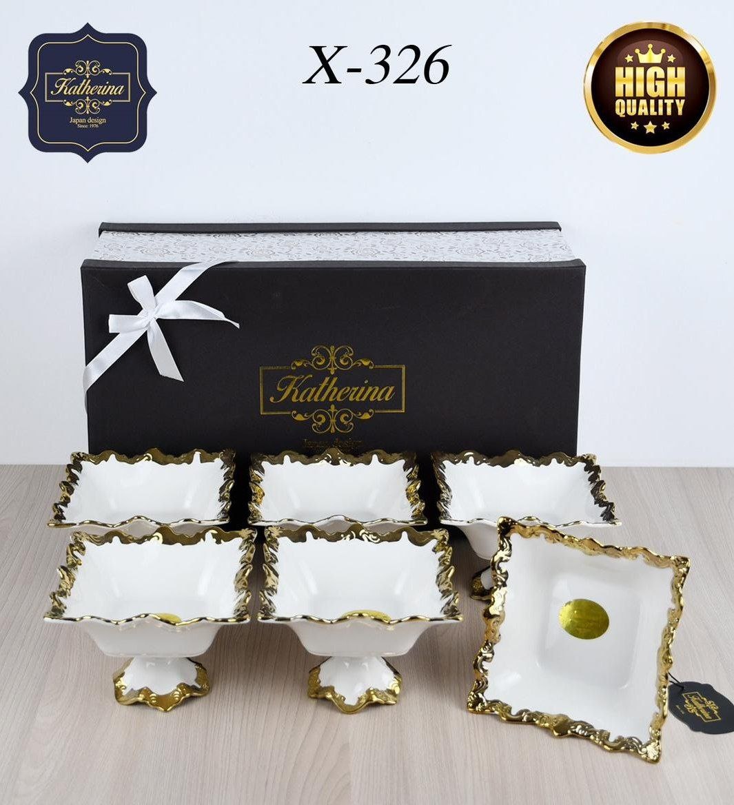 Конфетница 326 квадратная 6 шт