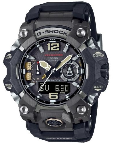 Кварцевые CASIO GWG-B1000-1AER сталь, полимер