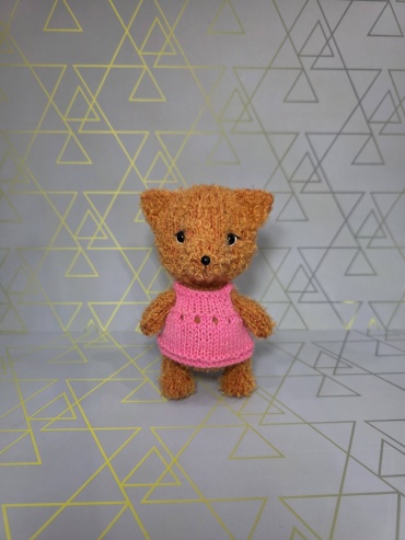 Мягкая игрушка HandMade Лисичка, 16 см