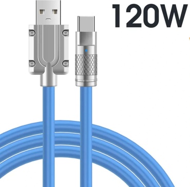 Кабель USB TypeC (M), 1.5 м, синий