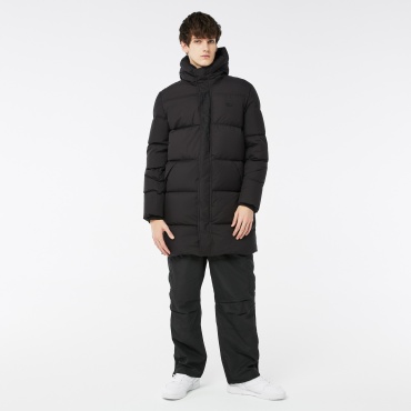 Зимняя куртка LACOSTE черный