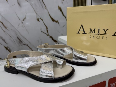 Босоножки Amiya серебристый