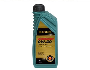 Синтетическое KORSON FULL SYNTHETIC A3/B4 API SN/CF 0W-40 1 л