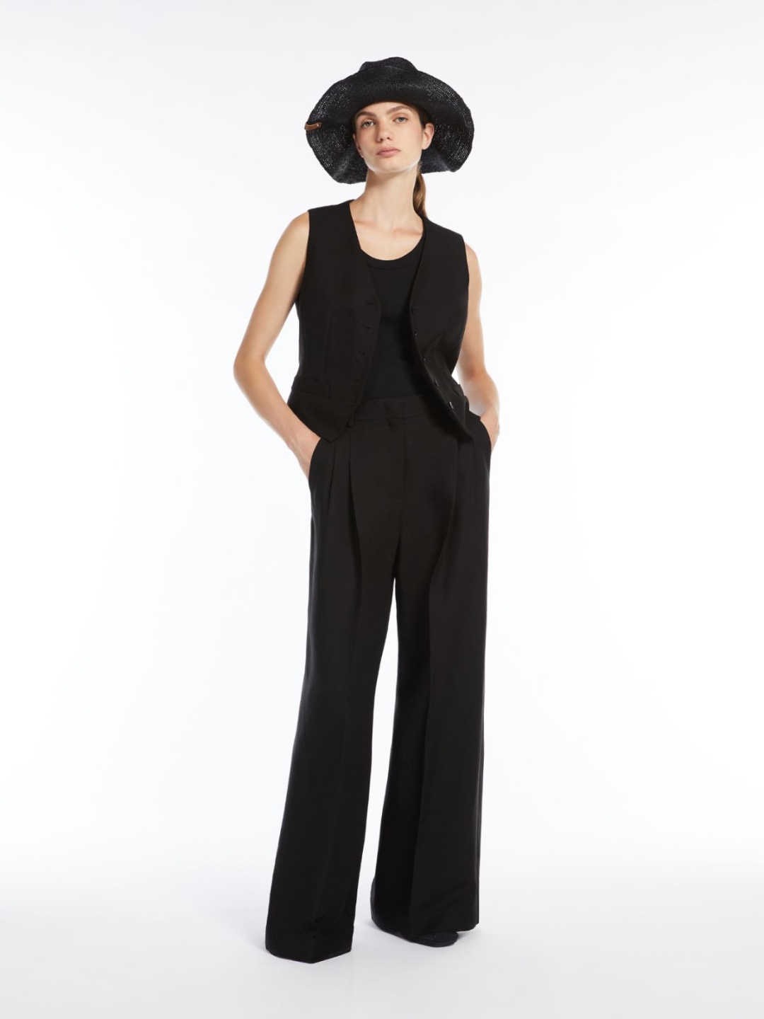 Повседневные брюки Max Mara черный