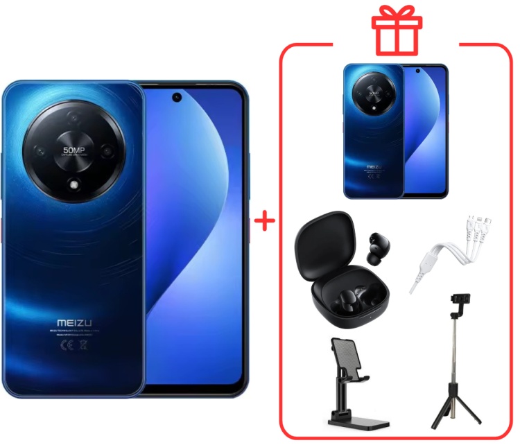 Купить Смартфон Meizu Mblu 22 Pro 4 ГБ/128 ГБ синий +