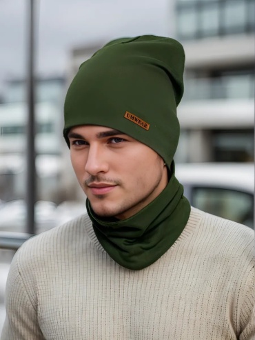 Шапка-бини Umwear размер 56, хаки