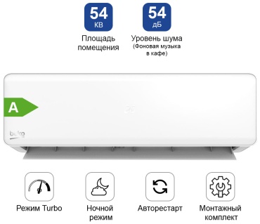 BEKO BRFPA-180 белый + монтажный комплект