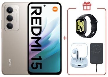 REDMI 15 6 ГБ/128 ГБ серый + подарки