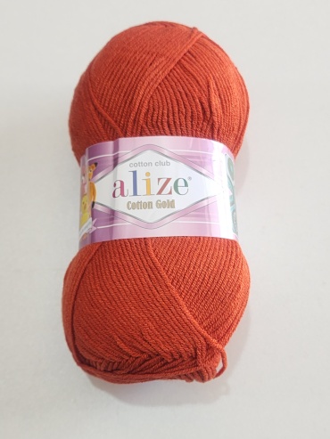 Моток Alize Cotton Gold 36 Терракотовый 330 м 100 г