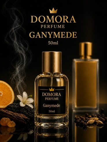 Парфюм DOMORA Ganymede унисекс с пряно-древесным характером: шафран, сандал и кожаные акценты, 50 мл