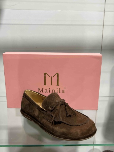 Лоферы Mainila темно-коричневый